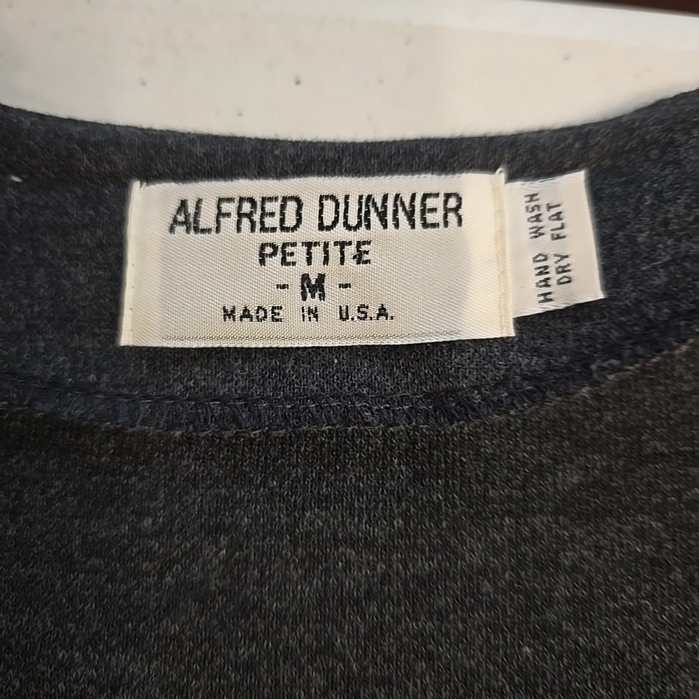 Alfred Dunner Women's Petite Medium M Cardigan Sweater Multicolor Vest - Picture 2 of 9